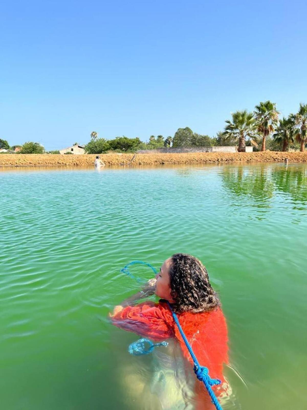 Glamping On Organic Yoga Farm With Natural Swimming Pool Near Beach Moncarapacho Exterior photo