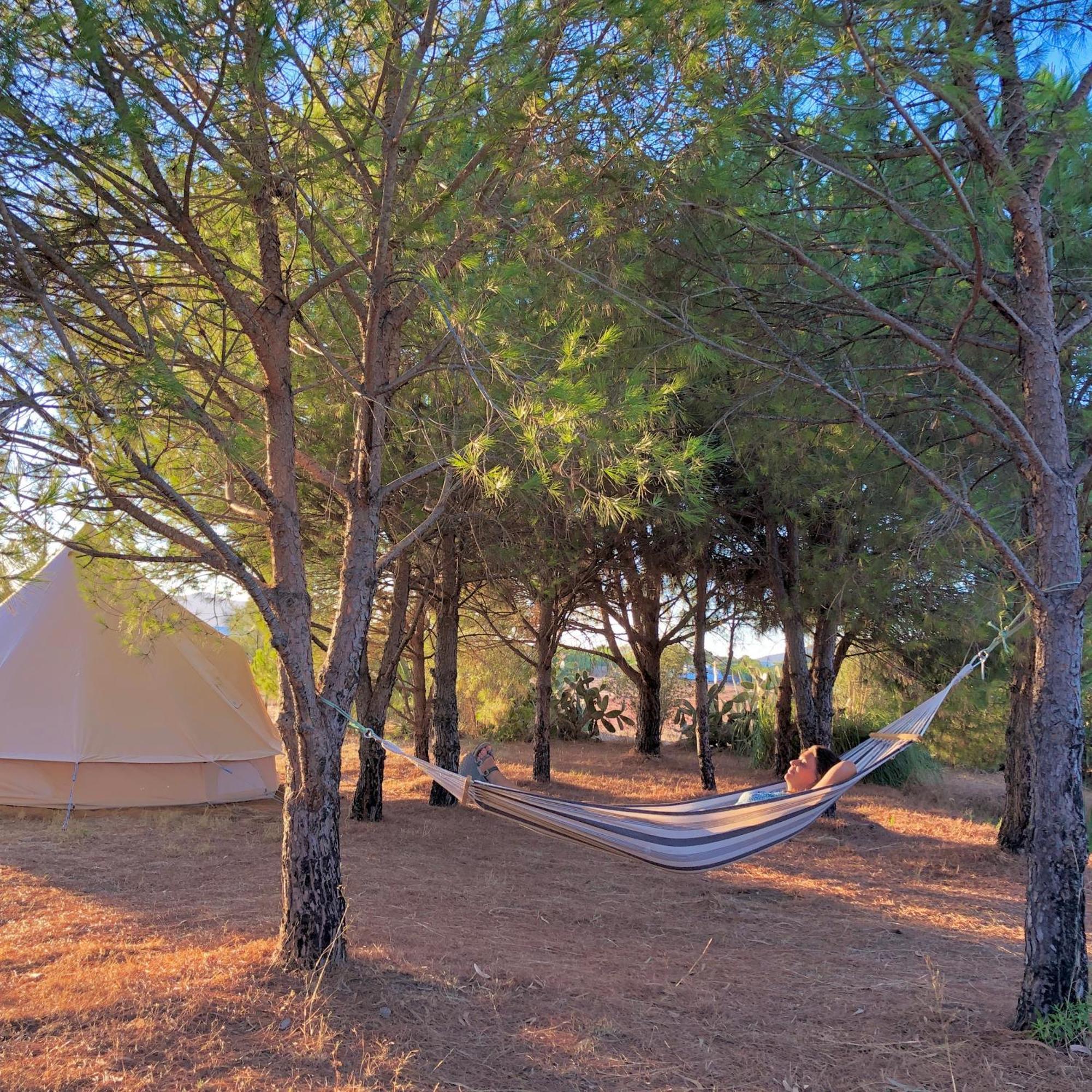 Glamping On Organic Yoga Farm With Natural Swimming Pool Near Beach Moncarapacho Exterior photo